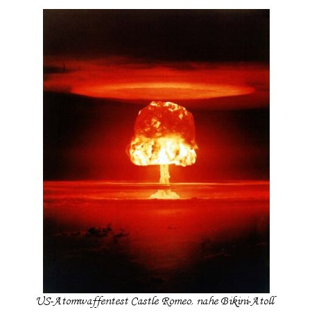 US Atomwaffentest - Bikini-Atoll