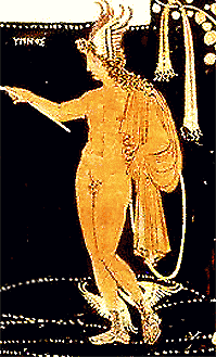 Bild: Hypnos - antike Darstellung